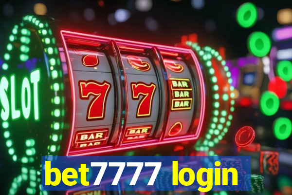 bet7777 login